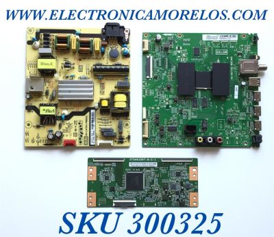 KIT DE TARJETAS PARA TV TCL 4K·UHD·HDR ((ROKU TV)) / MAIN 08-CS55CUN-OC411AA / 40-MST10S-MAE4HG / FUENTE 08-L14TWA2-PW220AN / 40-L14TH4-PWB1CG / T-CON 34291100710111 / ST5461D07-8-C-1 / PANEL LVF550ND1L / ST5461D07-1 VER.2.2 / MODELOS 55S403 / 55S405